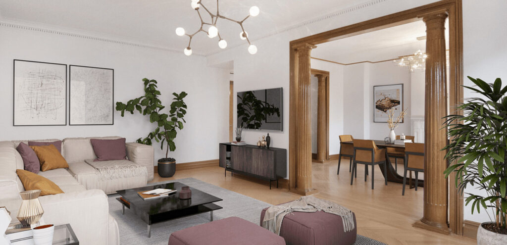 Elegant listing in NYC at 575 West End Ave on the Upper west side